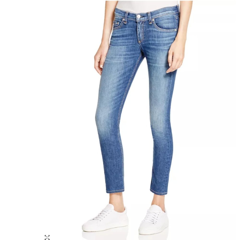 rag & bone Capri Ankle Jeans in Rae